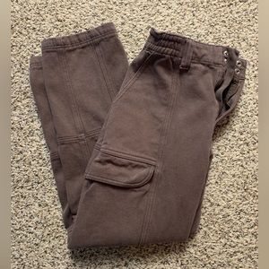 Pacsun brown cargo pants medium womens
